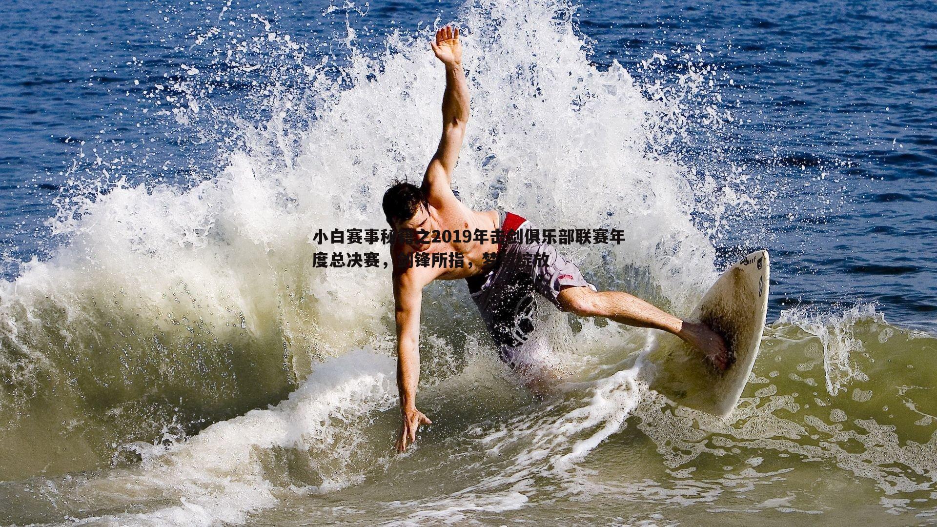 熊猫体育-小白赛事秘籍之2019年击剑俱乐部联赛年度总决赛，剑锋所指，梦想绽放